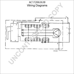 Alternator Prestolite Electric AC172RA363B