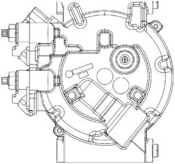 COMPRESOR CLIMATIZARE MAHLE ACP 310 000P - Compatibil cu FORD