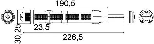 USCATOR AER CONDITIONAT MAHLE AD 289 000P - Compatibil cu OPEL, RENAULT, VAUXHALL