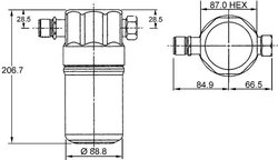 Uscator aer conditionat MAHLE AD 36 000S