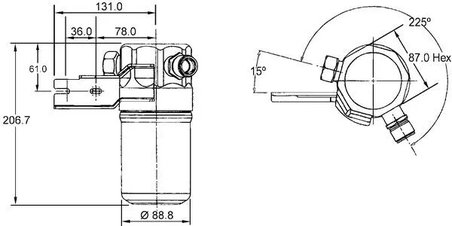 USCATOR AER CONDITIONAT MAHLE AD 42 000S - Compatibil cu AUDI