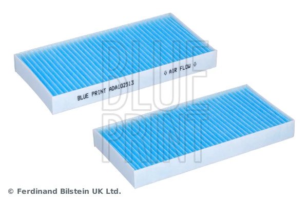 SET FILTRU AER HABITACLU BLUE PRINT ADA102513 - Compatibil cu DODGE, JEEP