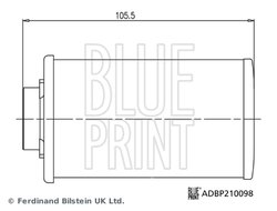 Filtru hidraulic cutie de viteze automata Blue Print ADBP210