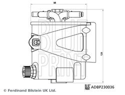 FILTRU COMBUSTIBIL BLUE PRINT ADBP230036 - Compatibil cu DACIA, RENAULT