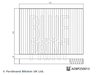 FILTRU AER HABITACLU BLUE PRINT ADBP250013 - Compatibil cu TESLA