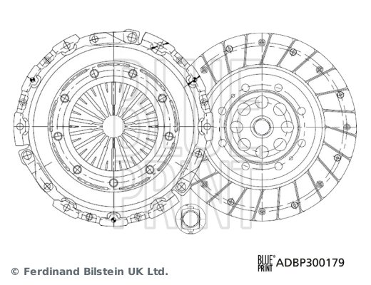 Set ambreiaj Blue Print ADBP300179
