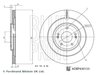 DISC FRANA BLUE PRINT ADBP430153 - Compatibil cu HYUNDAI, KIA