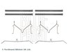 SET ACCESORII PLACUTE FRANA BLUE PRINT ADBP480005 - Compatibil cu TOYOTA, VW