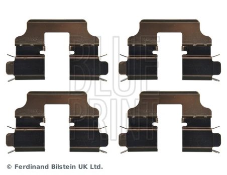 Set accesorii placute frana Blue Print ADBP480009