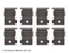 Set accesorii placute frana Blue Print ADBP480022