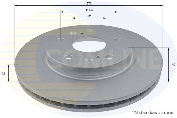 DISC FRANA COMLINE ADC0938V - Compatibil cu SUZUKI