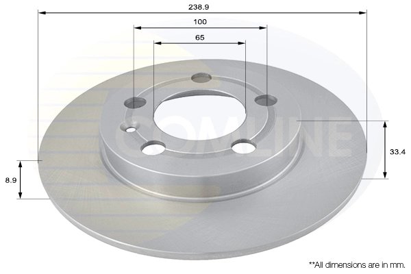 Disc frana Comline ADC1443
