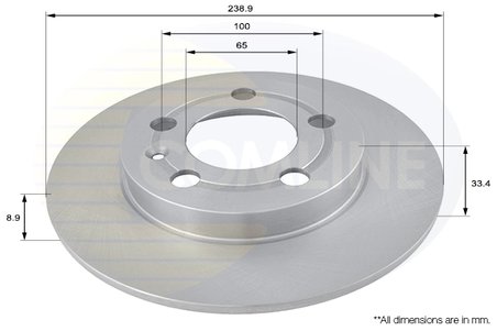 Disc frana Comline ADC1443