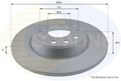 Disc frana Comline ADC1467