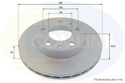 DISC FRANA COMLINE ADC1536V - Compatibil cu CITROEN, FIAT, OPEL, PEUGEOT