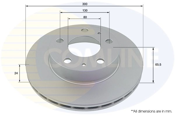 DISC FRANA COMLINE ADC1536V - Compatibil cu CITROEN, FIAT, OPEL, PEUGEOT