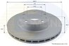 Disc frana Comline ADC1535V