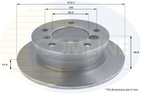 DISC FRANA COMLINE ADC1609 - Compatibil cu MERCEDES-BENZ, PUCH, VW