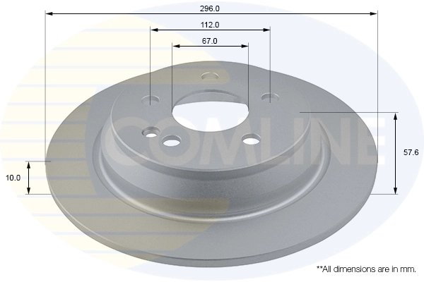 DISC FRANA COMLINE ADC1628 - Compatibil cu MERCEDES-BENZ