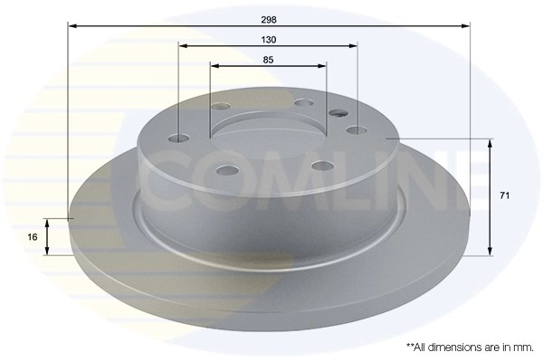 Disc frana Comline ADC1639