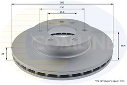 DISC FRANA COMLINE ADC1640V - Compatibil cu MERCEDES-BENZ, VW