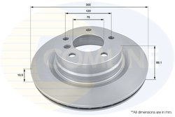 DISC FRANA COMLINE ADC1718V - Compatibil cu BMW