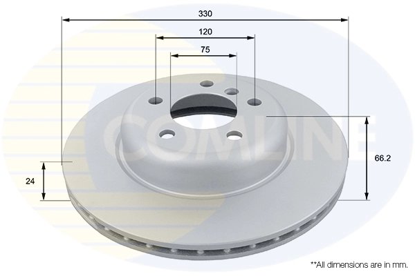 DISC FRANA COMLINE ADC1781V - Compatibil cu BMW