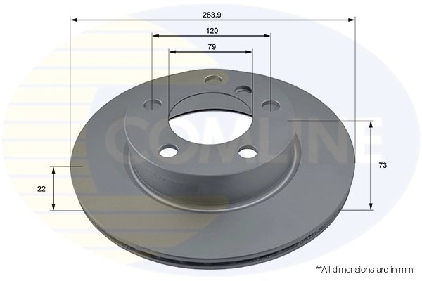 Disc frana Comline ADC2823V