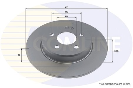 Disc frana Comline ADC4052