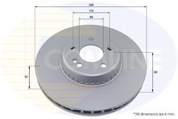 DISC FRANA COMLINE ADC5022V - Compatibil cu MERCEDES-BENZ