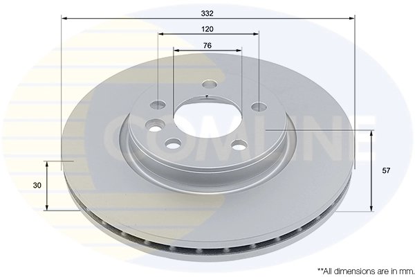 Disc frana Comline ADC5052V
