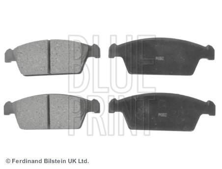 Set placute frana Blue Print ADG042102