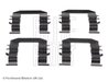 Set accesorii placute frana Blue Print ADG048607