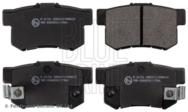 Set placute frana Blue Print ADH24247