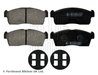Set placute frana Blue Print ADK84229
