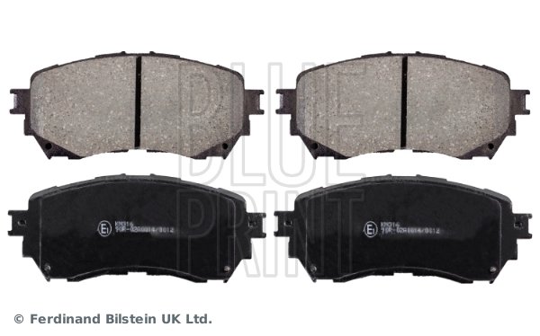 Set placute frana Blue Print ADM542106