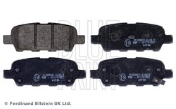 Set placute frana Blue Print ADN142137