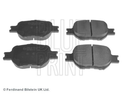 Set placute frana Blue Print ADT342112