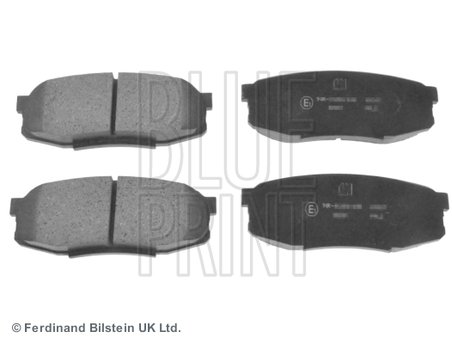 SET PLACUTE FRANA BLUE PRINT ADT342176 - Compatibil cu LEXUS, TOYOTA