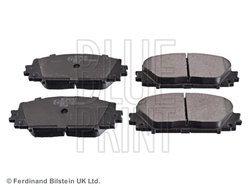 Set placute frana Blue Print ADT342181