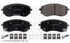 SET PLACUTE FRANA BLUE PRINT ADU174253 - Compatibil cu MERCEDES-BENZ, NISSAN