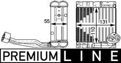 EVAPORATOR AER CONDITIONAT MAHLE AE 115 000P - Compatibil cu MERCEDES-BENZ