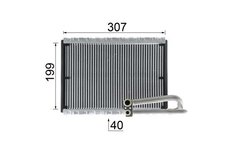 Evaporator aer conditionat MAHLE AE 121 000P