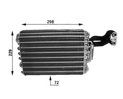 Evaporator aer conditionat MAHLE AE 31 000S