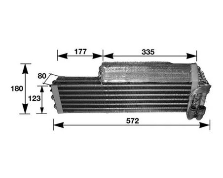 Evaporator aer conditionat MAHLE AE 37 000S