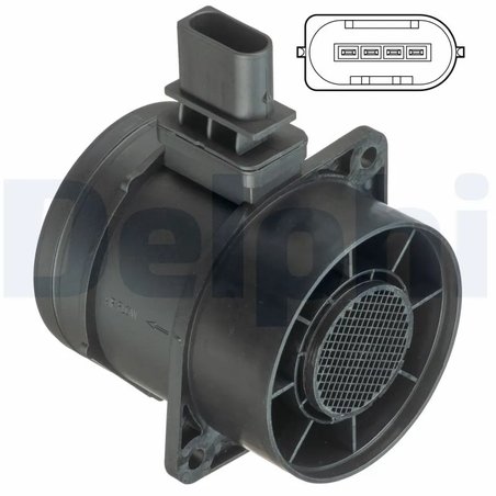 SENZOR DEBITMETRU AER DELPHI AF10365-12B1 - Compatibil cu CHRYSLER, JEEP, MERCEDES-BENZ, VW