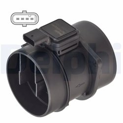 Senzor debitmetru aer Delphi AF10732-12B1