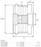 Fulie alternator AS-PL AFP9009 Fulie alternator AS-PL AFP9009