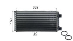Schimbator caldura incalzire habitaclu MAHLE AH 133 000P