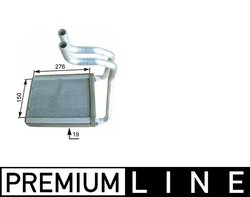 SCHIMBATOR CALDURA INCALZIRE HABITACLU MAHLE AH 175 000P - Compatibil cu HYUNDAI, KIA